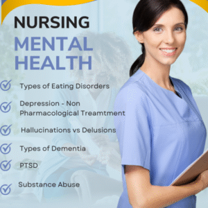 Mental Health Nursing Study Guide Templates