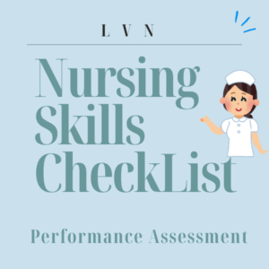 Essential Nursing Skills Checklist covering 33 fundamental procedures to enhance confidence and clinical performance.